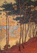 Paul Signac, Sail boat and pine